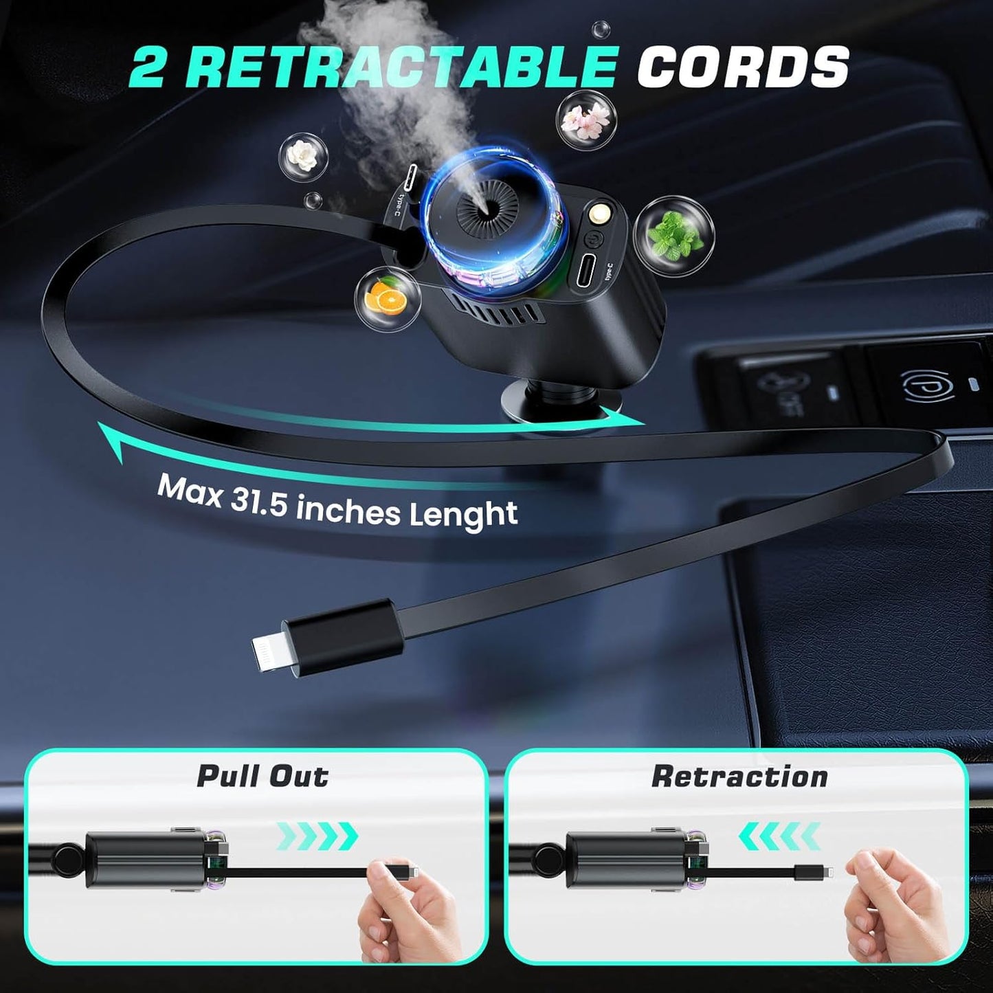5 in 1 CAR CHARGER + 30% OFF + FREE DELIVERY